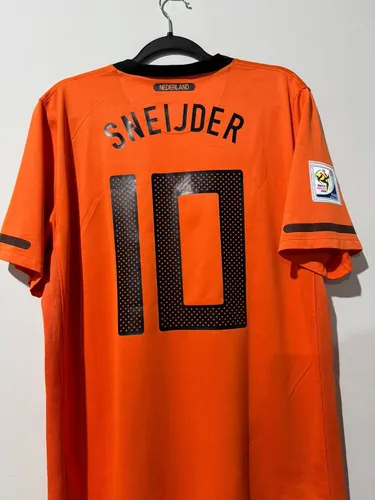 Nike サッカーシャツ SNEIJDER 10 Camisa Holanda Copa Do Mundo 2010 Sneijder 10 Original
