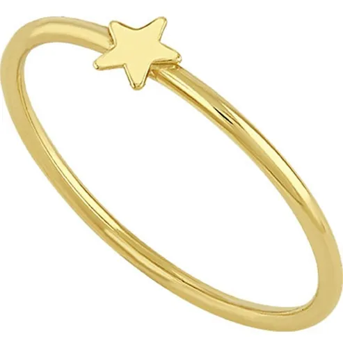 Anillo estrella oro hotsell