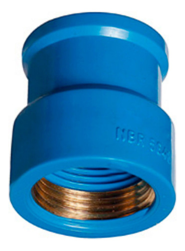 Luva Lr Bucha Latão 32x1 Azul - Amanco