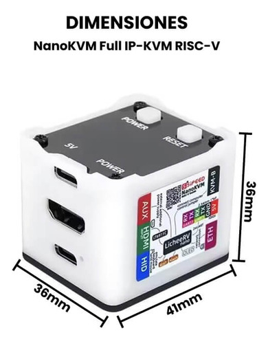 Nanokvm Full Ip-kvm Risc-v Miniservidor Mantenimiento Remoto