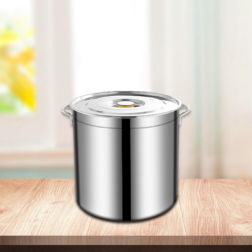 Olla De Acero Inoxidable Para Cocina Alta, Para 10l