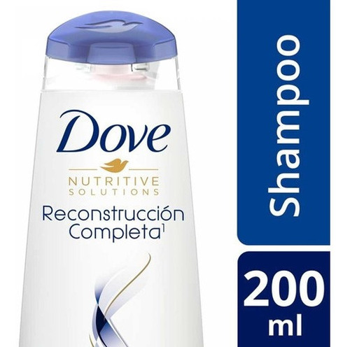 Dove Reconstrucción Completa Shampoo X 200 Ml