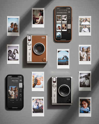 Cámara Instax Mini Evo Brown Instant