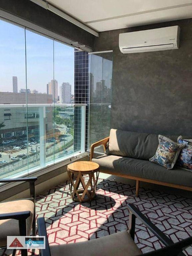 Imagem 2 de 30 de Apartamento Com 1 Dormitório À Venda, 77 M² Por R$ 1.350.000,00 - Jardim Anália Franco - São Paulo/sp - Ap7163