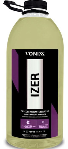 Descontaminante Ferroso Izer Vonixx 3l