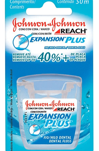 Johnson Reach Expansion Plus Hilo Dental Con Cera 50m