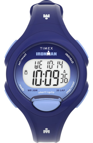 Reloj Timex Ironman Essential Con Funda De 34 Mm Y Correa Az