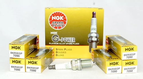 4 Bujias Ngk Platino Nissan Tsuru 1.6l 1993 1994 1995 1996