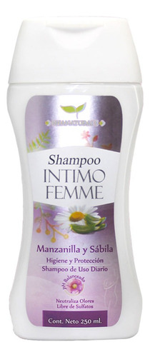 Shampoo Intimo Femme Manzanilla Y Sabila Shanaturals