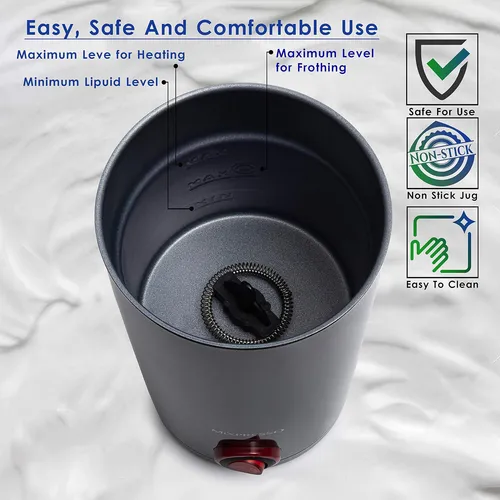 Espumador De Leche Eléctrico Mixpresso, Vaporizador Latte Ar