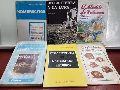 Promoción - 6 Libros - De La Tierra A La Luna