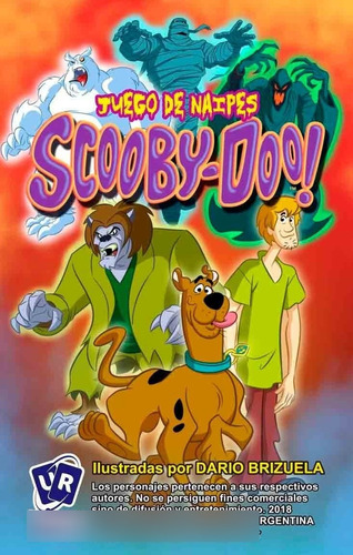 Scooby-doo! - Juego De Naipes - Universo Retro