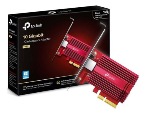 Imagen 1 de 5 de Outlet Placa Red Pci Tp-link 10 Gigabit Tx401