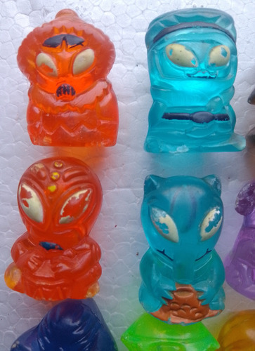 Lote De Hielocos Aliens Coca-coca (Usado)