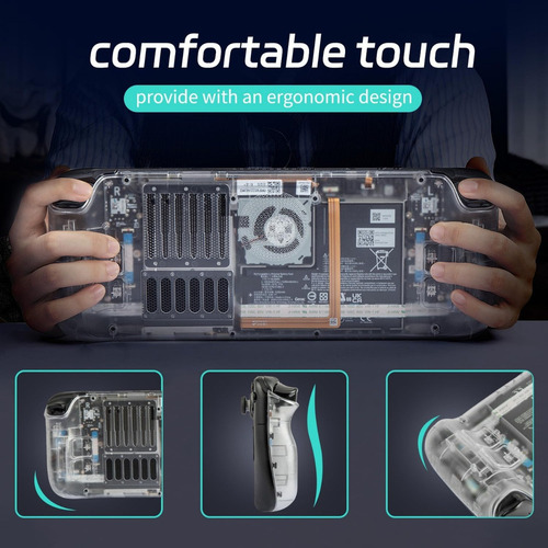 Y Carcasa De La Placa Trasera Compatible Con Steam Deck