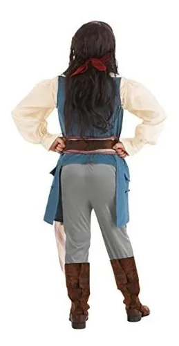Disfraz Talla Medium Para Niño De Capitán Jack Sparrow
