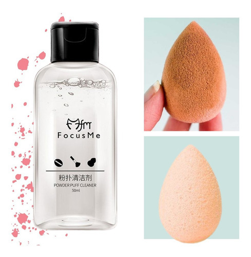 Limpiador De Esponja- Brocha Desinfectante Maquillaje Full