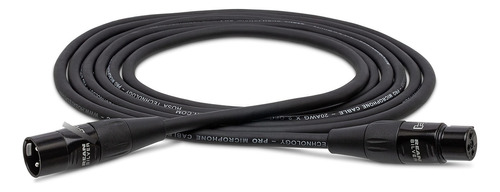 Hosa Hmic-025 Rean Xlr3f A Xlr3m Pro Cable De Micrófono, 2.