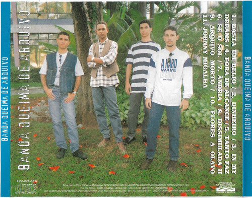 Cd - Banda Queima De Arquivo