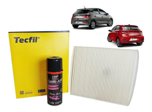 Filtro Cabine +spray Hb20 S Comfort Style 1.6 16v Flex 2016