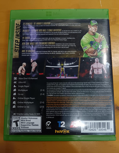 Wwe 2k20 Portada Deluxe Edition Para Tu Xbox One (Usado)