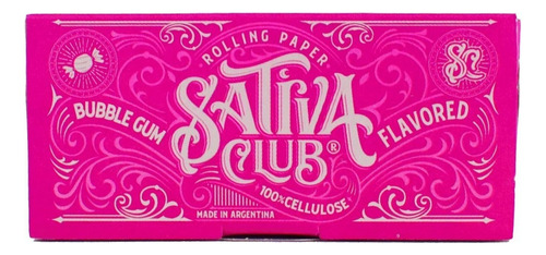 Celulosa Saborizada Sativa Club 1/4 Sabores Valhalla Grow Sabor Bubble gum