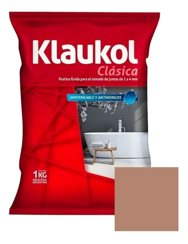 Pastina Klaukol Fluida Premiun Bolsa X 1kg Varios Colores