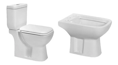 Inodoro Tapa Deposito Dual Piazza Amalfi Bidet 3 Orificio