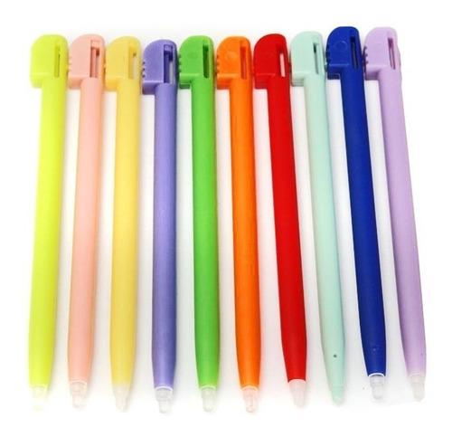 Set 10 Stylus Para Nintendo Ds Lite Dsi Dsi Ds