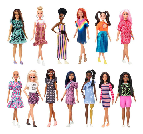 Muñeca Barbie Fashionista Diferentes Modelos