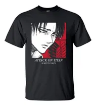 Comprar Playera Levi Ackerman Attack On Titan Anime Manga A2405 