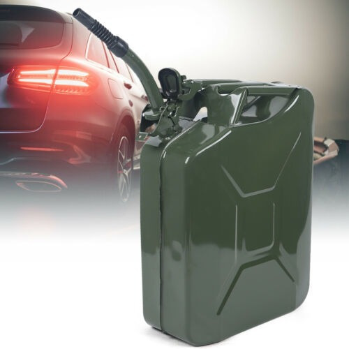 5 Gallon 20l Protable Green Jerry Can Oil Gasoline Gas S Yyb