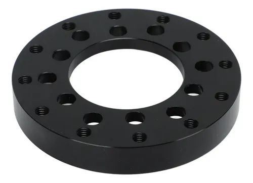 Adaptador De Cubo De Volante De 70 Mm, Placa Negra, Aluminio