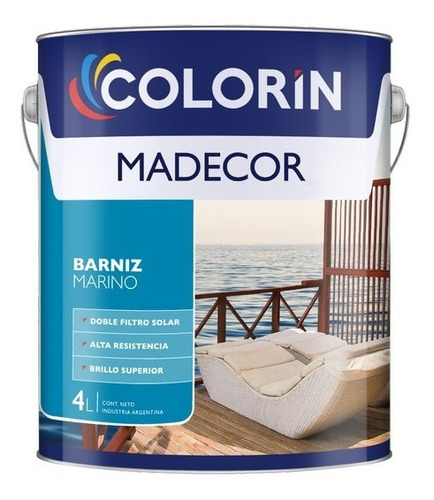 Barniz Marino Colorin Madecor X 1 Litro Pint. Plaza Ani