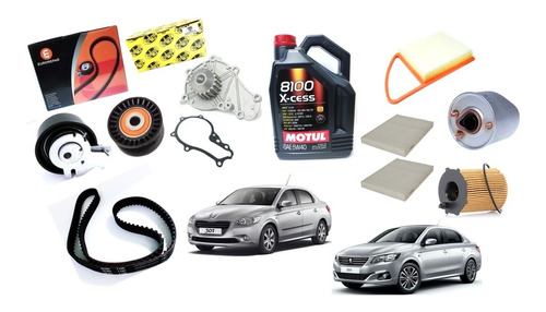 Kit Distribución Peugeot 301 1.6l Hdi 2021 Bomba Y Filtros