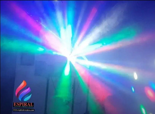 Alquiler Luces Fiesta Neón Humo Cielo Estrellado Sonido Dj
