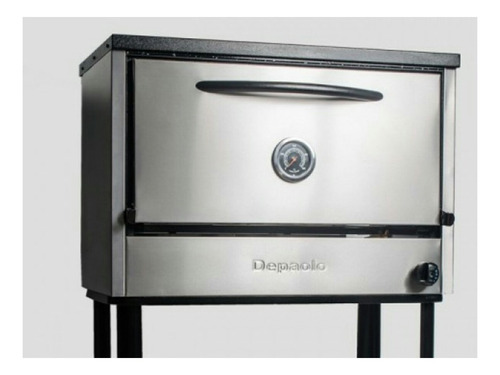 Imagen 4 de 6 de Horno Pizzero Depaolo Para 6 Moldes Acero Inoxidable Con Pie