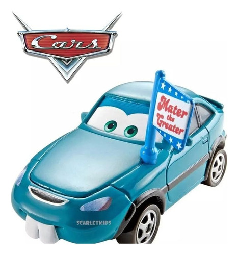 Auto Pelicula Cars Bucky Brakedust Disney Pixar Colecci Rdf1