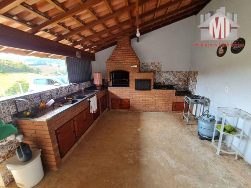 Imagem 17 de 30 de Linda Chácara Com 4 Dormitórios, Móveis Planejados, Varanda, Pomar, Bem Localizado, À Venda, 6000 M² Por R$ 800.000 - Rural - Socorro/sp - Ch1086