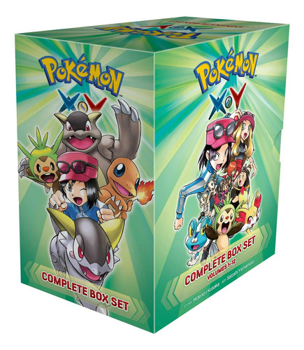 Pokémon Box Set Incluye Vols. 1-12 Manga Box Sets En Inglés