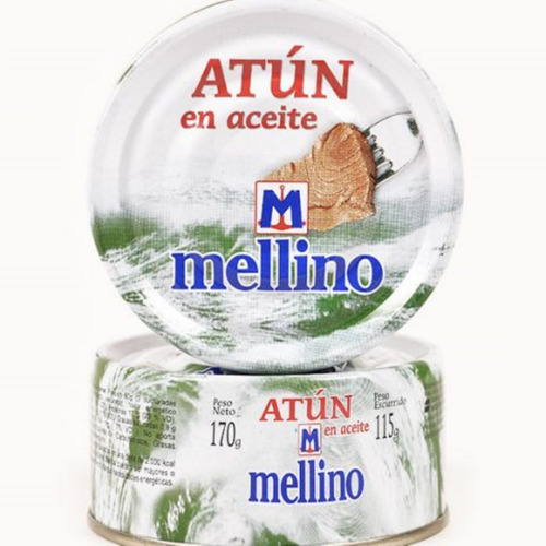 Imagen 9 de 9 de Atun Pennisi Al Natural Sin Sal Agregada Lata 170 Grs X 18 U
