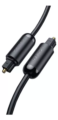 Cable Optico Audio Digital Fibra Plug A Plug 3 Mteros Ugreen