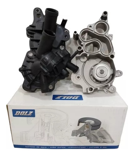 Bomba De Agua Completa Dolz Para Vw Fox Suran Polo 1.6 Msi