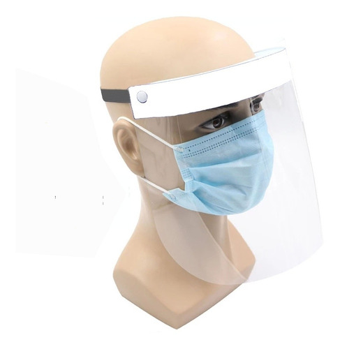 Protector Facial, Mascara Antifluidos. Sobre 10 Envío Gratis