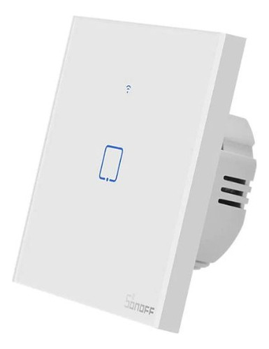 Interruptor De Pared Táctil Wifi Sonoff Tx T1eu1c 1 Canal