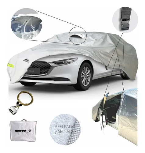 comprar Funda Cubierta Lona Cubre Afelpada Mazda 3 Sedan 2019 A 2024