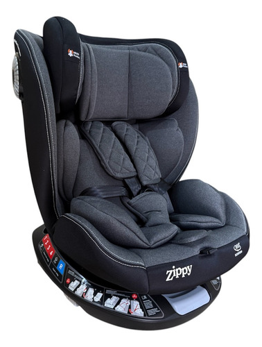 Cadeira P/ Carro Spine Grey 360º C/isofix 0-36kg Zippy