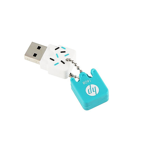 Memoria Usb 2.0 16gb Hp Flash Drive V178b Celeste