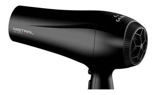 Imagen 3 de 3 de Secador de pelo GA.MA Italy Mistral Ceramic ION negro 220V