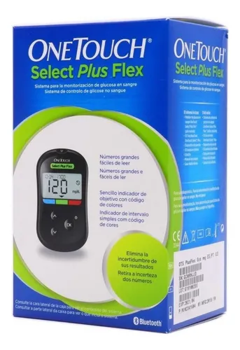 Medidor Glucosa One Touch Select Plus Flex Glucometro 